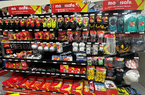 Safety equipment range at Alltools Geelong
