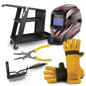 BOSSWELD X4 - MST 200 AC/DC Multi Process Welder Bundle