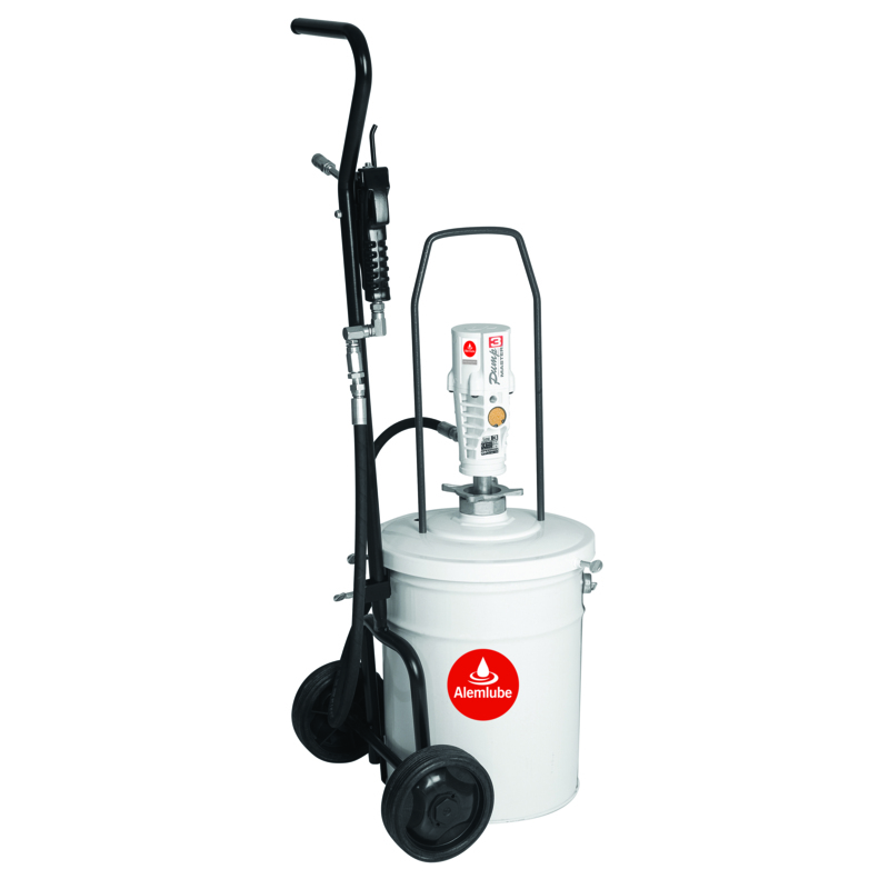 ALEMLUBE 20kg Grease Pump Kit With Trolley