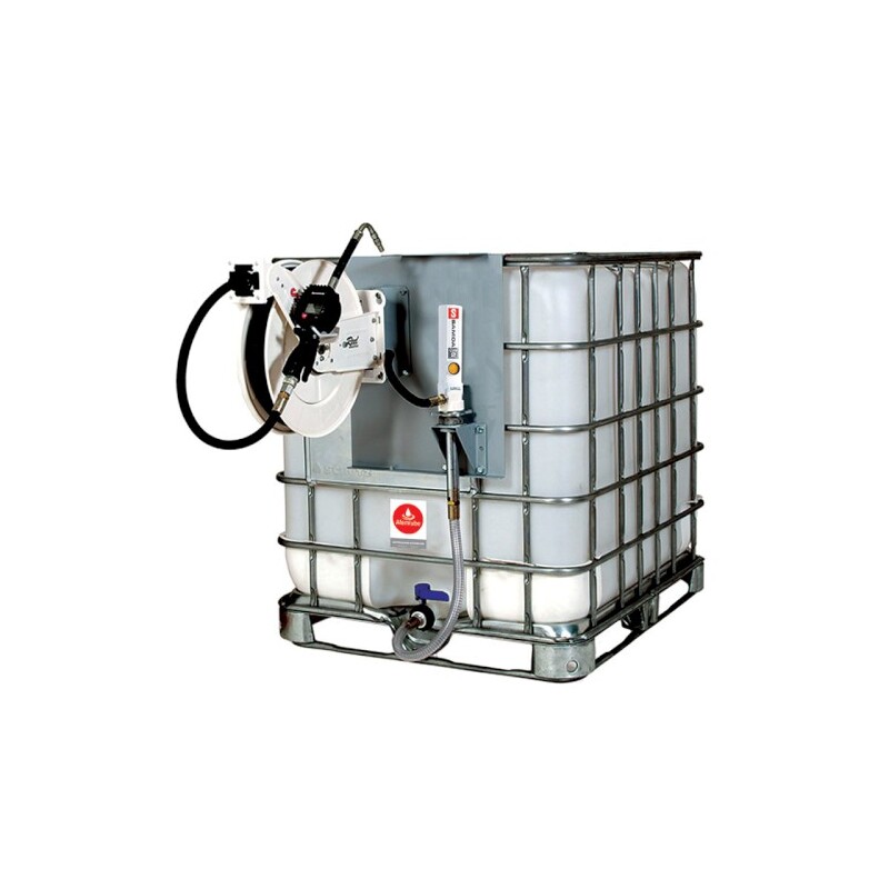 SAMOA Pallecon Oil Kit - Hose Reel, Meter, No IBC