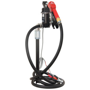 ALEMLUBE 12V Diesel Refuelling 205L Drum & Tank Kit with Automatic Nozzle