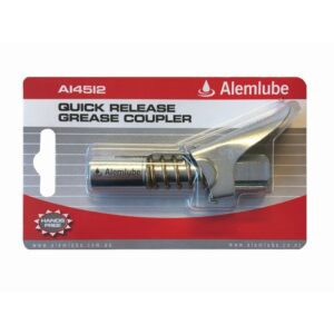ALEMLUBE Quick Release Grease Gun Coupler - 1/8" BSP