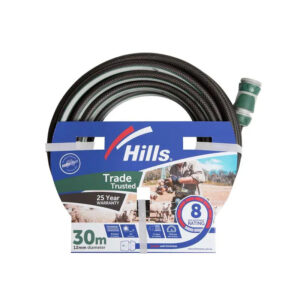 HILLS Trade Trusted Garden Hose - 12mm x 30m