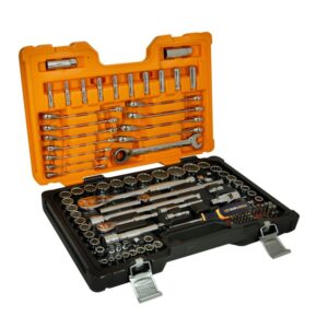 GEARWRENCH Metric & SAE Socket Set & Reversible Metric Ratcheting Wrenches