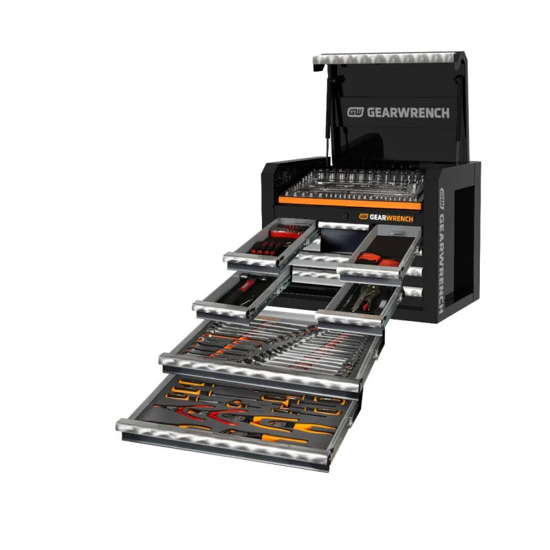GEARWRENCH 208pc 7 Drawer Tool Chest Combination Tool Kit