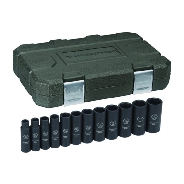 GEARWRENCH Socket Set Dp Met 1/2Dr 12Pc