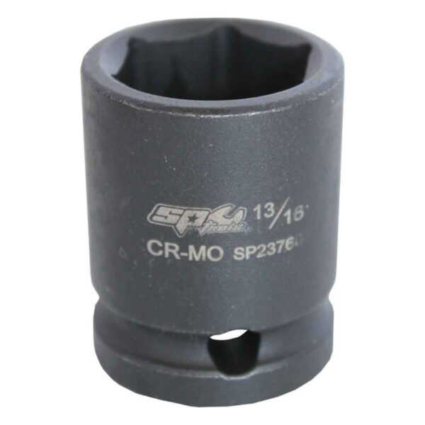 SP TOOLS Socket Impact 1/2" Dr 6Pt Sae 11/16"