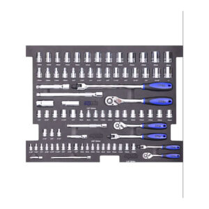 SP TOOLS Eva Toolkit 81Pc Metric/Sae Socket & Accessories