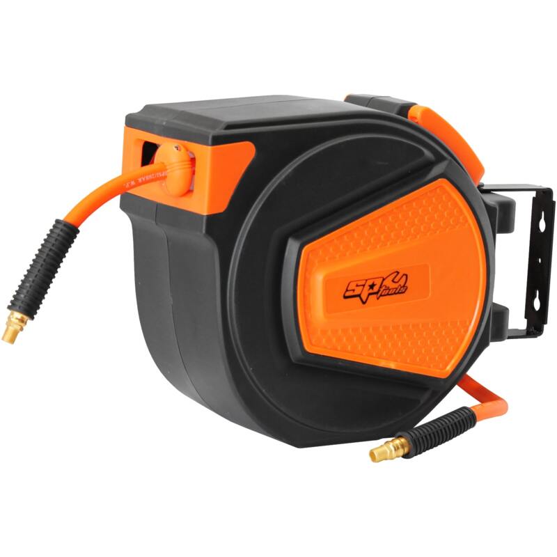 SP TOOLS 15m Retractable Air Hose Reel