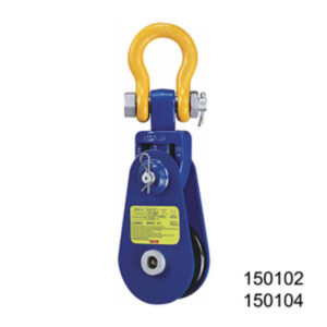 AUSTLIFT Snatch Block with Shackle Head Yoke 2T/3inch Sheave