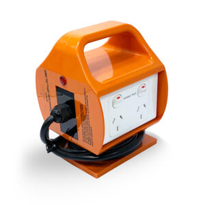 BAR Sockets Heavy Duty Portable 10 Amp RCD Power Box With 4 X 10A