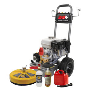 BAR 2700psi Honda® GX200 Powered Petrol Pressure Cleaner Bundle