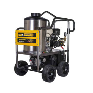 BAR 4000psi Honda® GX390E Powered Hot Water Direct Drive Petrol Pressure Cleaner