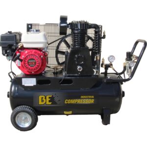 BE 6.5hp 70L Professional Petrol Belt Drive Air Compressor Powered by Honda® GX200