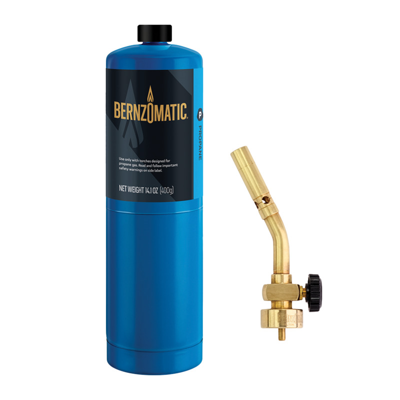 BERNZOMATIC Classic Brass Torch Kit With Propane