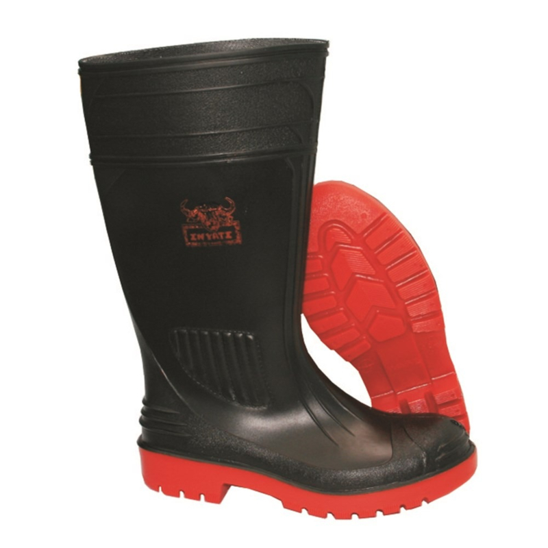 BEAVER Boot - Inyati Blk/Red S/C Sz 9