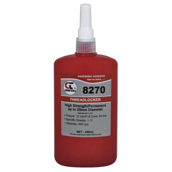 CHEMTOOLS High Strength Permanent High Temp Threadlocker 10Ml