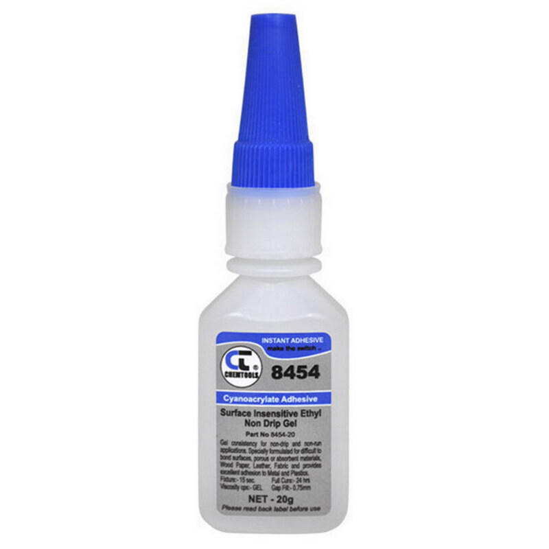 CHEMTOOLS Surface Insensitive Ethyl Gel Cyanoacrylate 20G - Image 2