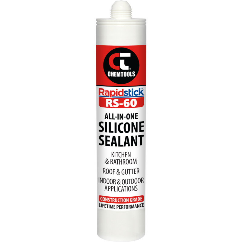 RAPIDSTICK™ RS-60 All-In-One Silicone Sealant, 300g (Clear)