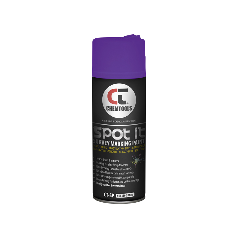 SPOT IT Survey & Spot Marking Paint - Purple, 350g
