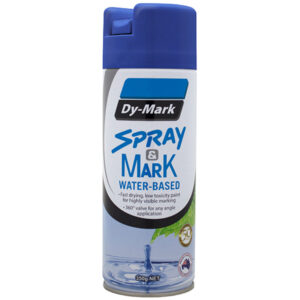 DY-MARK 350g Spray & Mark Water Based Paint - Blue