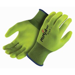 BEAVER Glove Ninja HPT GripX Fluro Yellow - Small