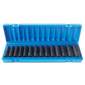 ACTION 1/2" Dr 6pt Metric 14pc Socket Set