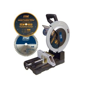 ITM 350mm Metal Drop Saw 66T TCT And 110T Cermet Blade