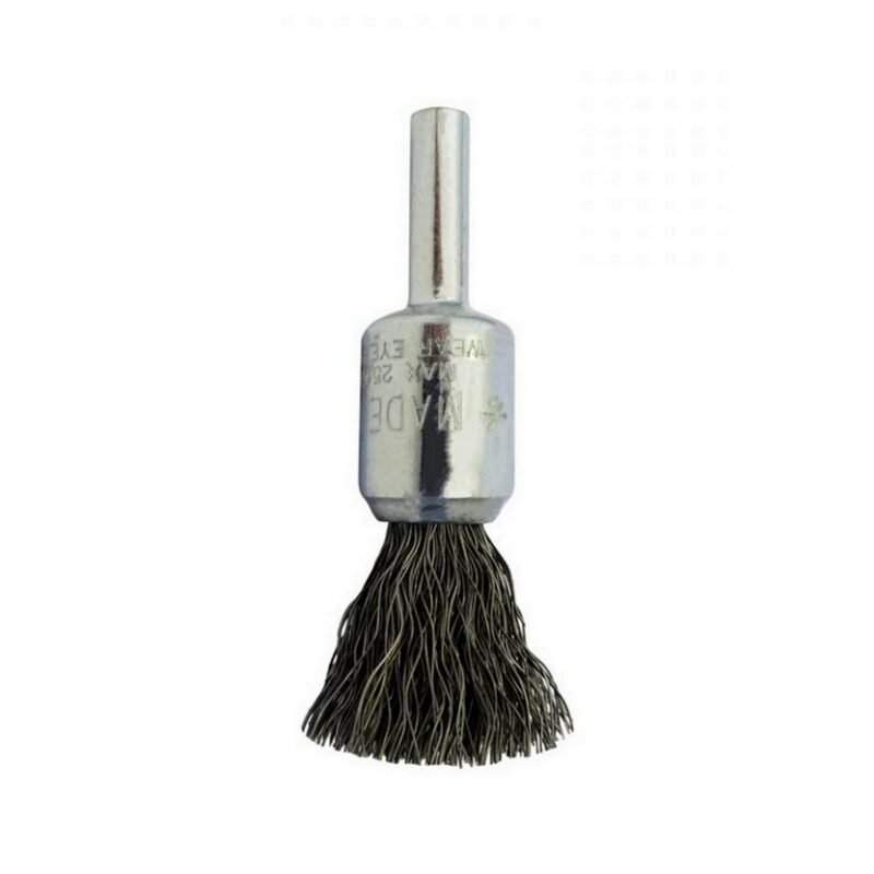JOSCO 12mm x33G W/6.3mm Spindle Crimped Cup Brush