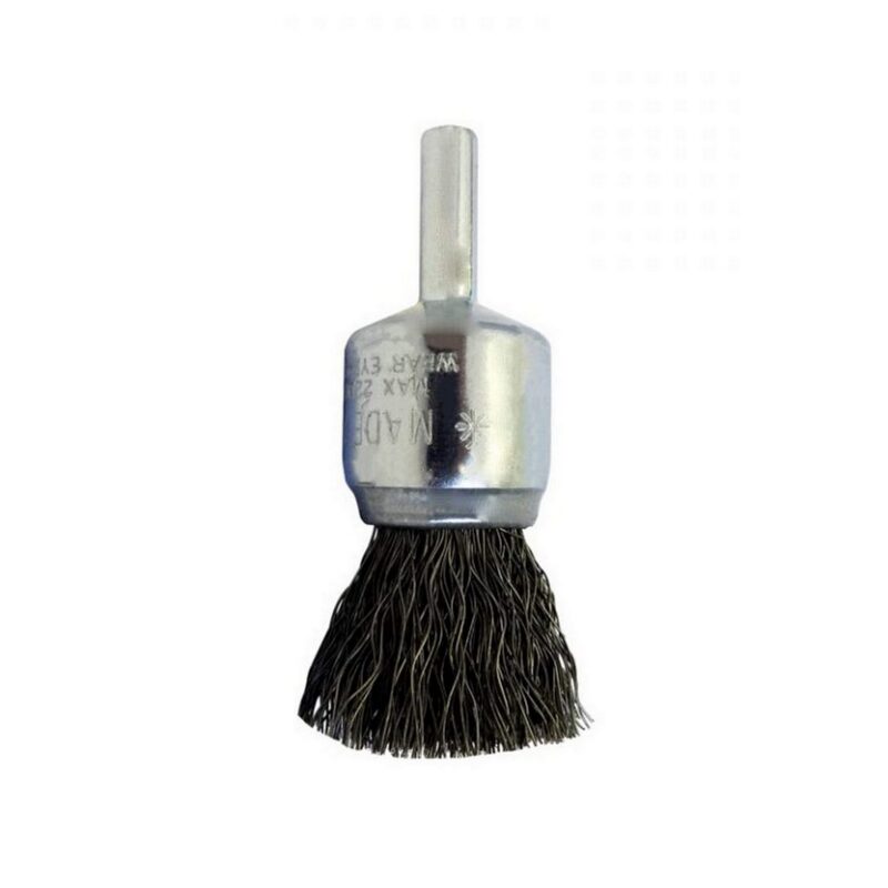 JOSCO 19mm x33G W/6.3mm Spindle Crimped Cup Brush
