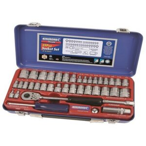 KINCROME Plus Socket Set 39Pc 1/4 3/8