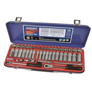 KINCROME Plus Socket Set 45Pc 3/8 Af/M
