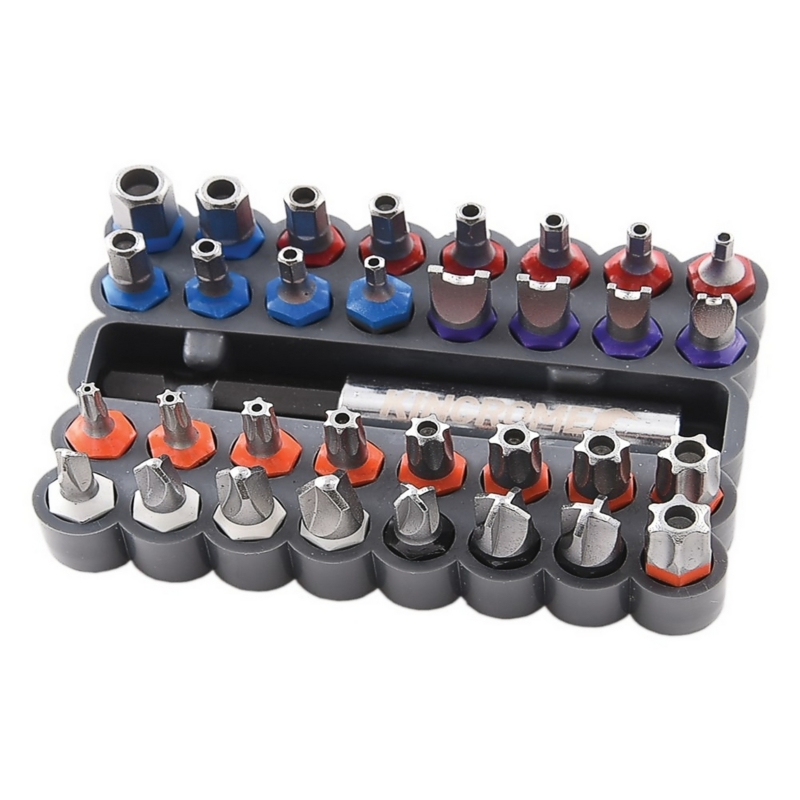 KINCROME Security Bit/Hold Set 33Pc