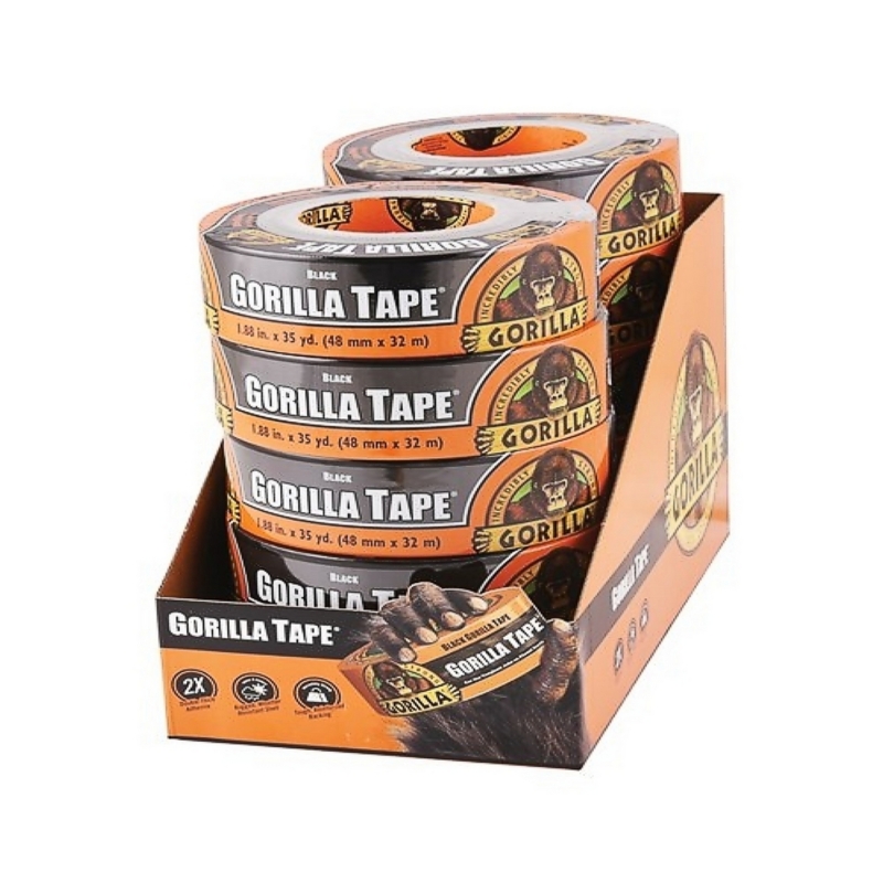 GORILLA Gorilla Tape Black 32M X 10Pc