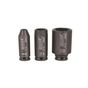 KINCROME Impact Socket Deep 3/8Drive 22mm
