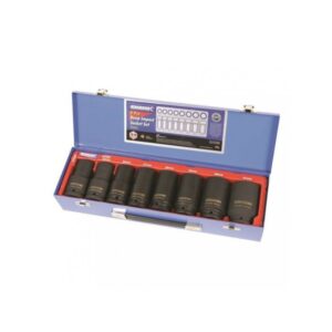 KINCROME Deep Imp Socket Set 8Pc 3/4  M