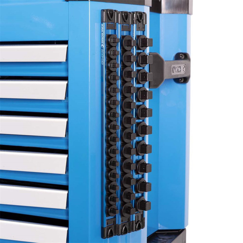 KINCROME Lok-On™ Lok-On Magnetic Twist-Lock Rails 1/4" Drive 300mm - 15 Studs