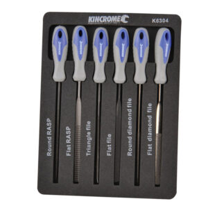KINCROME Mini File Set 100mm 6 Pce