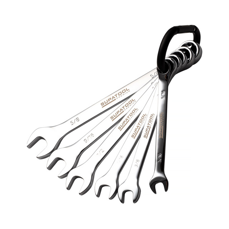 SUPATOOL Combination Spanner Set 6 Piece