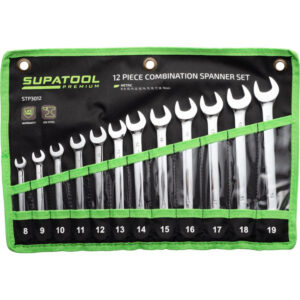 SUPATOOL Combination Spanner Set 12 Piece