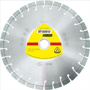KLINGSPOR Diamond Blade (Dt600U) Seg Edgeuni8500Rpm Gr 180 X 22