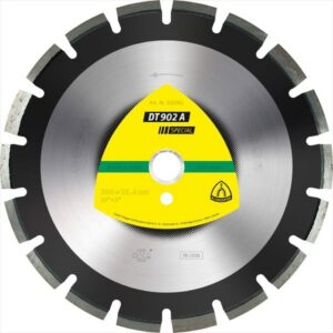 KLINGSPOR Diam Blade (Dt902A)Turbo Edgeasphalt4800Rpm Gr 400 X 25