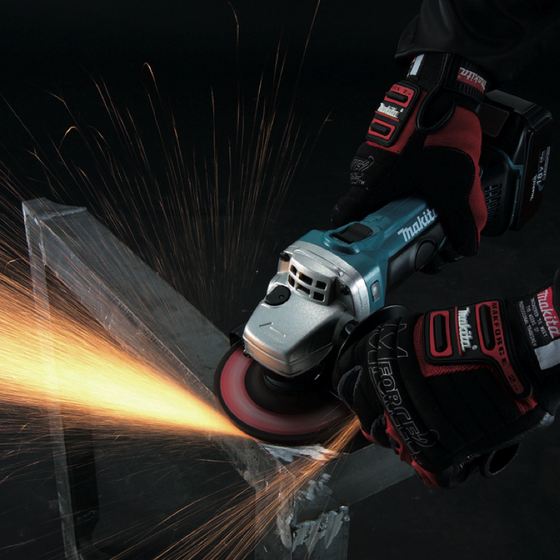 MAKITA Angle Grinder 115mm, 18V Li-Ion - Skin (Tool Only) - Image 3