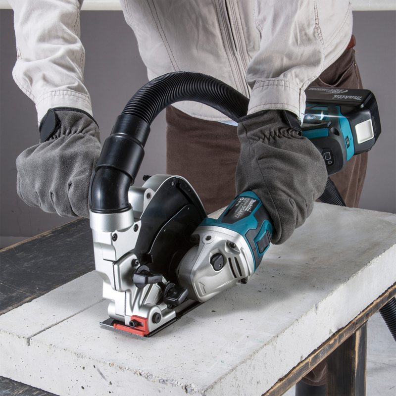 MAKITA 18V Brushless Aws 125mm Angle Grinder, Slide Switch, Variable Speed, Kick Back Detection - Tool Only - Image 3