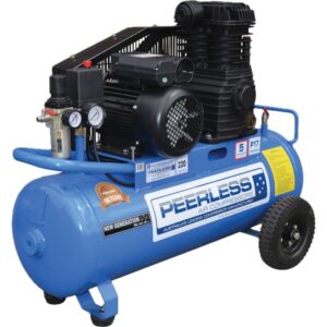 PEERLESS PRODUCTS P17 3.5hp 55L Portable Electric Belt Driven Air Compressor