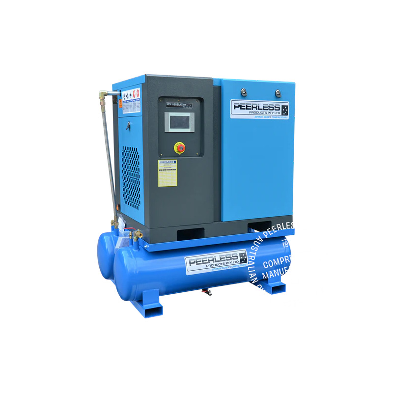 PEERLESS 10HP Variable Speed Rotary Screw Compressor