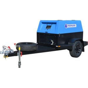 PEERLESS PRODUCTS 32hp Diesel Rotary Screw Air Compressor