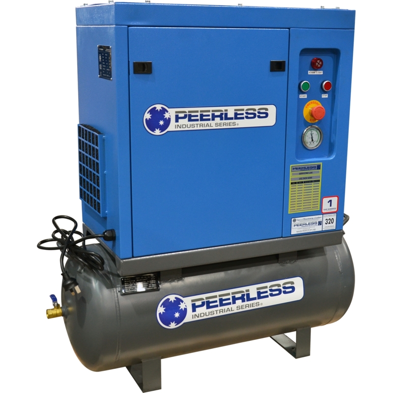 PEERLESS PRODUCTS 3hp 110L Single Phase Scroll Air Compressor