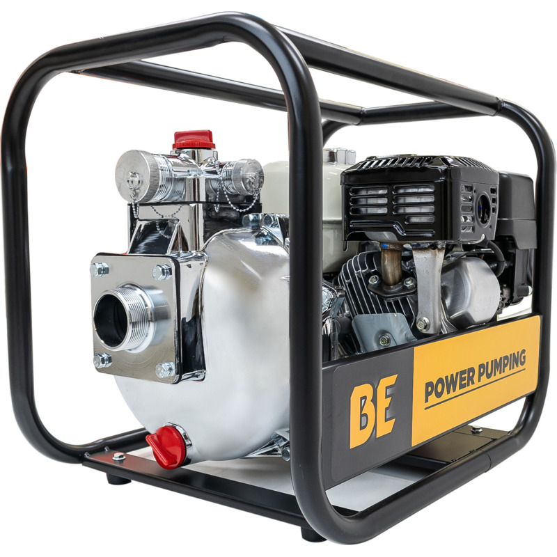 BE 2” 6.5HP Fire Fighting High Pressure Water Pump Honda® GX200 Single Impeller - Image 2