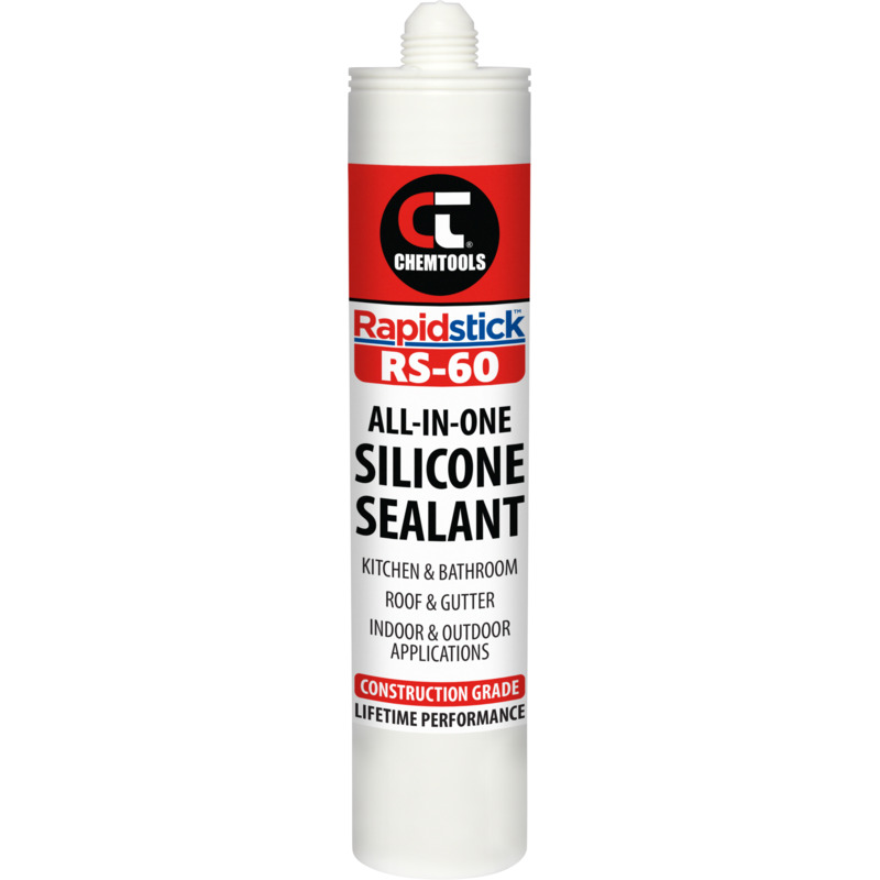 RAPIDSTICK™ RS-60 All-In-One Silicone Sealant, 300g (Clear) - Image 3